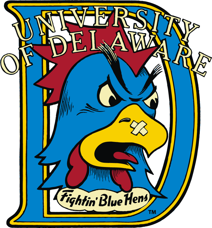 Delaware Blue Hens 1987-1999 Primary Logo diy iron on heat transfer